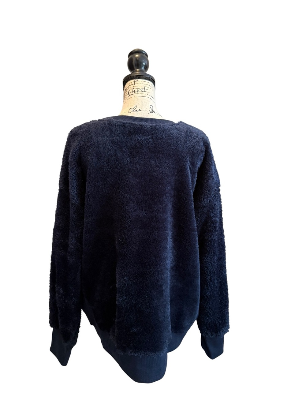 Touch by Alyssa Milano NFL Sweatshirt Sherpa Fleece Blue Size 3X Dallas Cowboys - Picture 3 of 11